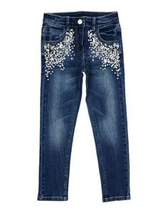 Джинсовые брюки Monnalisa