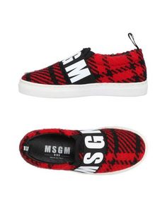 Низкие кеды и кроссовки Msgm