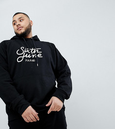 Худи черного цвета с логотипом Sixth June эксклюзивно для ASOS - Черный