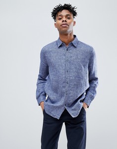 Синяя льняная рубашка Jack Wills Jaywick - Синий