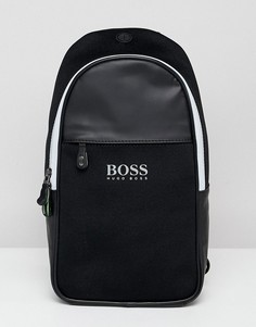 Черный рюкзак с одним ремешком BOSS Lightec - Черный