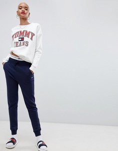 Джоггеры Tommy Jeans Classics - Темно-синий