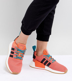 Оранжевые кроссовки adidas Originals NMD R2 - Оранжевый