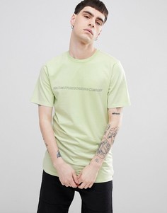 Зеленая футболка с логотипом Volcom Spyral - Зеленый