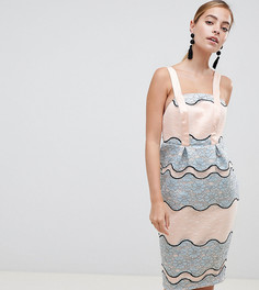 Платье-футляр ASOS DESIGN Petite - Мульти