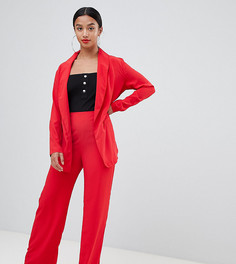 Брюки с широкими штанинами Boohoo Petite - Кремовый