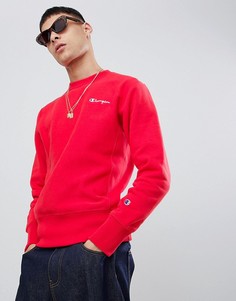 Красный свитшот с логотипом на спине Champion - Красный