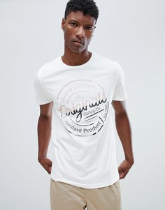 Футболка с принтом Jack & Jones Originals - Белый