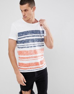 Меланжевая футболка Esprit - Белый
