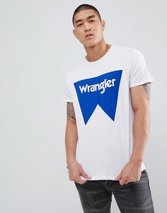 Базовая футболка с логотипом Wrangler - Белый