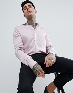 Розовая рубашка из вискозы Twisted Tailor - Розовый