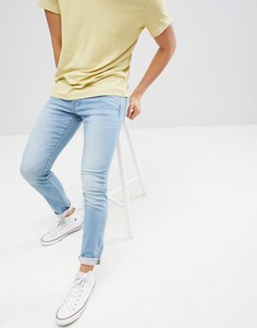 Голубые джинсы слим Jack & Jones - Синий