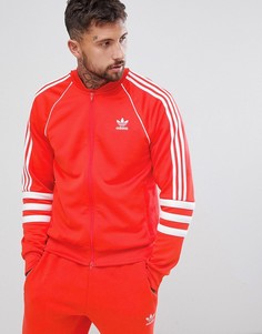 Красная спортивная куртка adidas Originals Authentic Superstar DJ2858 - Красный