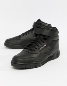 Черные высокие кроссовки Reebok Ex O Fit 3478 - Черный