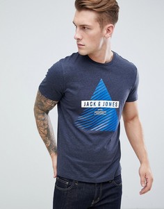 Футболка с логотипом Jack & Jones - Темно-синий