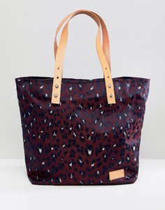 Розовая сумка-шоппер Eastpak Flask Jacque - Красный