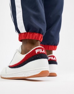 Белые теннисные кроссовки в университетском стиле Fila Original - Белый