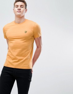 Футболка бледно-оранжевого цвета с логотипом Lyle & Scott - Оранжевый