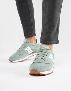 Зеленые кроссовки Saucony Jazz Original Vintage S2044-436 - Синий