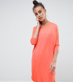Платье-футболка оверсайз ASOS TALL - Розовый