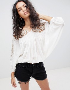 Блузка Free People Dolman - Белый