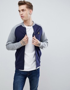Свитшот-бомбер Lyle & Scott - Темно-синий