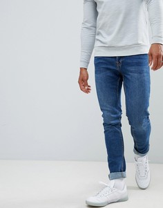 Синие суженные книзу джинсы Jack & Jones - Синий