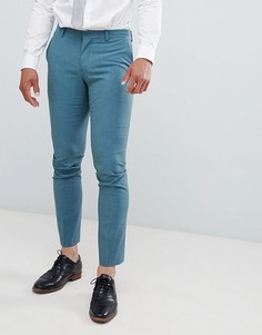 Зеленые брюки зауженного кроя Selected Homme - Зеленый