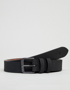 Узкий кожаный ремень в стиле casual Original Penguin - Коричневый