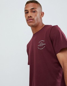 Футболка с логотипом Jack & Jones Originals - Красный