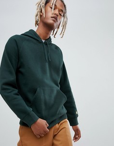 Зеленый худи классического кроя Carhartt WIP Chase - Зеленый