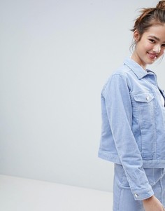 Вельветовая куртка от комплекта Monki - Синий