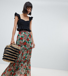 Эксклюзивная юбка мидакси Anna Sui - Мульти