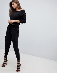 Джоггеры-карго Missguided - Черный