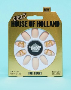 Накладные ногти House of Holland Luxe x Elegant Touch Bare Chaines - Мульти