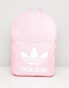 Розовый классический рюкзак adidas Originals - Розовый