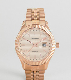 Розово-золотистые часы-браслет Sekonda эксклюзивно для ASOS - Золотой