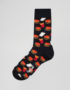 Носки с принтом Happy Socks - Фиолетовый
