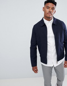 Темно-синяя куртка Харрингтон River Island - Темно-синий