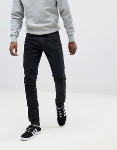 Черные супероблегающие джинсы Nudie Jeans Co Tight Terry - Черный