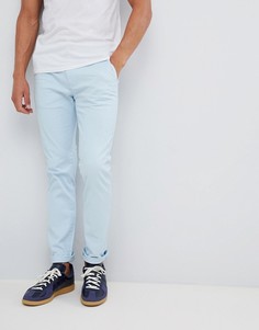 Синие чиносы скинни Burton Menswear - Синий