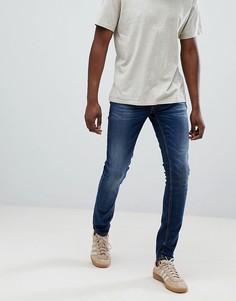 Супероблегающие джинсы Nudie Jeans Co Tight Terry - Синий
