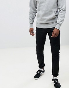 Черные суженные книзу джинсы Nudie Jeans Co Lean Dean - Черный