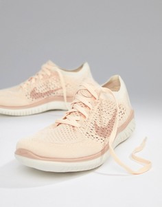 Розовые кроссовки Nike Running Free Run - Розовый