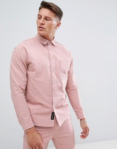 Комбинируемая рубашка с большим карманом Native Youth - Розовый