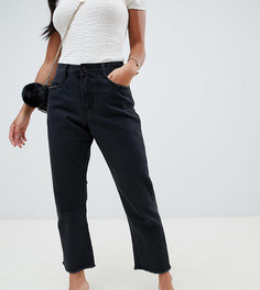 Джинсы прямого кроя Missguided Petite - Черный