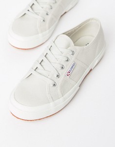 Серые парусиновые кроссовки Superga Cotu Classic 2750 - Серый