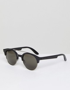 Круглые пластмассовые солнцезащитные очки Carrera - Черный