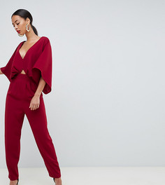 Комбинезон с широкими рукавами ASOS DESIGN Tall - Красный