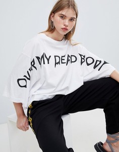 Футболка с логотипом Cheap Monday - Белый